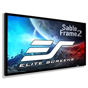 180-inch Elite Screens Sable Frame 2 Theater Projection