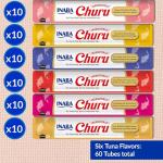 INABA Churu Lickable Cat Treats Tuna Variety