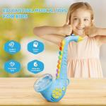 Contixo KT1 Blue Digital Saxophone Toy for Kids
