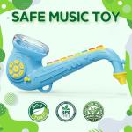 Contixo KT1 Blue Digital Saxophone Toy for Kids