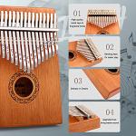 YUNDIE 17-Key Kalimba Thumb Piano for Everyone