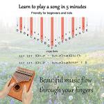 YUNDIE 17-Key Kalimba Thumb Piano for Everyone