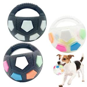 Tough Dog Soccer Ball Toy with Handle