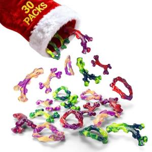 30-Pack Tough Dog Toys for Aggressive Chewers