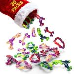 30-Pack Tough Dog Toys for Aggressive Chewers