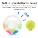 Tough Dog Soccer Ball Toy with Handle