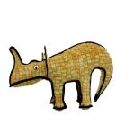 TUFFY Dinosaur Dog Toy – Durable & Interactive