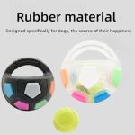 Tough Dog Soccer Ball Toy with Handle