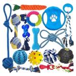 Durable 15PCS Dog Toy Set for Aggressive Chewers
