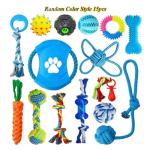 Durable 15PCS Dog Toy Set for Aggressive Chewers
