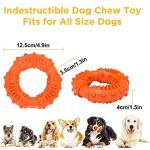 Indestructible Rubber Chew Toy for Dogs