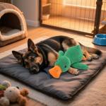 Yeeplant Plush Squeaky Duck Toy for Dogs