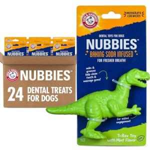 Arm & Hammer T-Rex Dental Chew Toy for Dogs