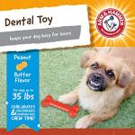 Arm & Hammer Nubbies Peanut Butter Dog Chew Toys