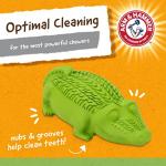 Arm & Hammer Super Treadz Gator Chew Toy