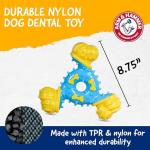 ARM & HAMMER Nubbies TriBone Dog Chew Toy