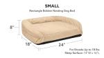 K9 Ballistics Tough Nesting Pillow Dog Bed 24"x18