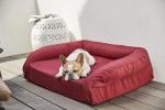 Orthopedic Small Bolster Dog Bed - Obsidian Black