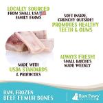 Beef Marrow Bones for Dogs - 48 Count