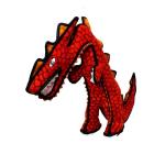 Tuffy Dinosaur Destructosaurus Dog Toy - Ultra Durable