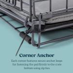 Indestructible Outdoor Dog Crate Pad - Extra Large