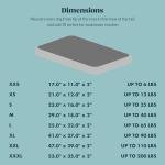 PELZIN Indestructible Dog Bed for Large Breeds