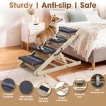 Adjustable 2-in-1 Dog Steps and Ramp