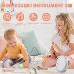 Wooden Musical Instruments Set for Little Ones