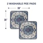 Washable Dog Pee Pad – Large 36 x 36 Inch