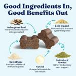 Gold Dog Allergy Relief Chews with Salmon Oil