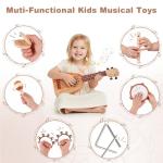 Kids Musical Instrument Set for Toddlers 2-4