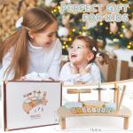 Montessori Kids Wooden Drum Set and Xylophone