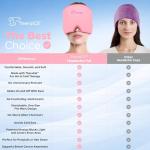 Cooling Gel Mask for Migraine Relief and Comfort