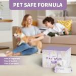 400 PCS Lavender Pet Wipes for Paws and Face
