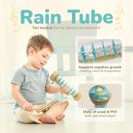 Kalimba, Rainstick, Rain Drum & Ocean Drum Set