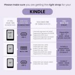 Sage Green Silicone Hand Straps for 6" e-Readers