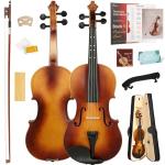 Kmise 4/4 Full Size Acoustic Violin Set