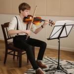 Kmise 4/4 Full Size Acoustic Violin Set