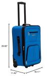 Rockland Journey Expandable Blue Luggage Set, 4-Piece