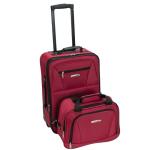 Chic Red Softside Luggage Set by Rockland