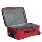 Chic Red Softside Luggage Set by Rockland