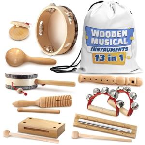 13-Piece Adult Percussion Instrument Music Kit