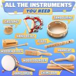 13-Piece Adult Percussion Instrument Music Kit