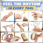13-Piece Adult Percussion Instrument Music Kit