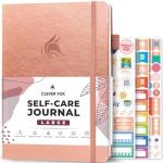 Clever Fox Self-Care Journal in Rose Gold