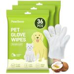 36-Pack Hypoallergenic Pet Grooming Wipes