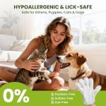 36-Pack Hypoallergenic Pet Grooming Wipes