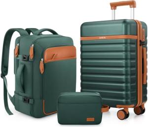 UKEIN 3-Piece 50.8 cm Hardshell Luggage Set