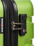 SwissGear 7366 Green Expandable Hardside Luggage 23-Inch