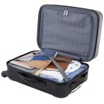 Travelers Club Sky+ Black 20" Expandable Spinner Set